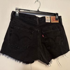 NWT Levi’s 501 Original High Rise Cut-Off Denim Shorts
